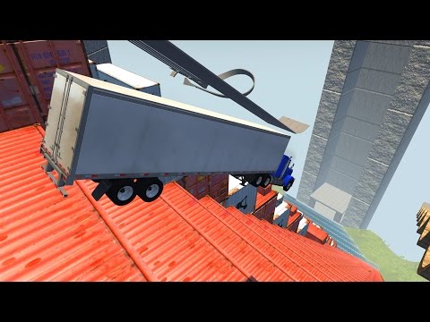 Death Falls  - BeamNG DRIVE - HD 60 FPS #6