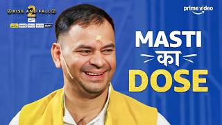 Tej Pratap का Entertainment तड़का 🔥 | Rise And Fall S2 | Prime Video and MX Player | Watch Free