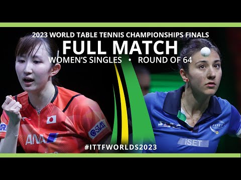 FULL MATCH | Hina HAYATA vs Giorgia PICCOLIN | WS R64 | #ITTFWorlds2023