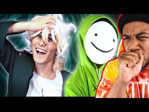 Dream vs. Nagito Komaeda - Rap Battle! (REACTION) @FreshyKanal