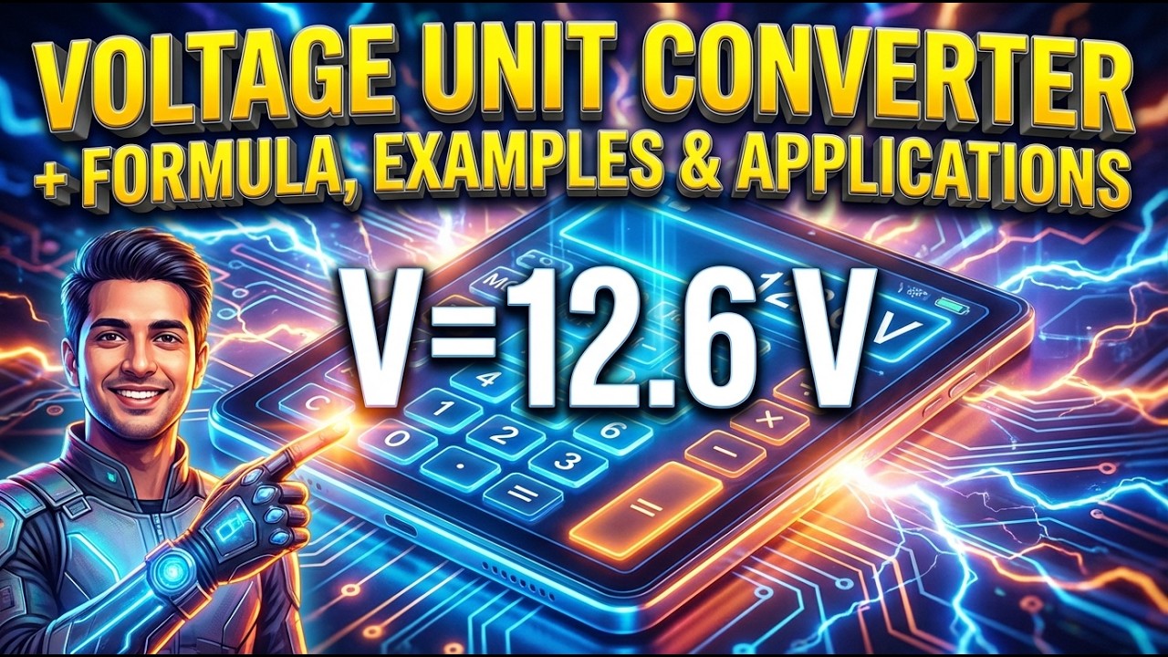 Voltage Unit Converter