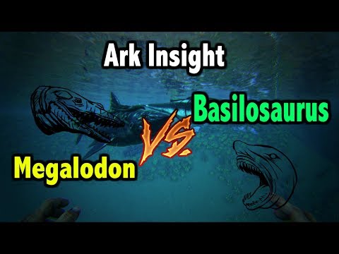 Ark Insight! Megalodon VS Basilosaurus