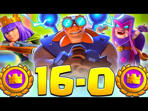 🏆FLAWLESS 16-0 w/ BEST DECK in the ROYAL TOURNAMENT🏆Clash Royale