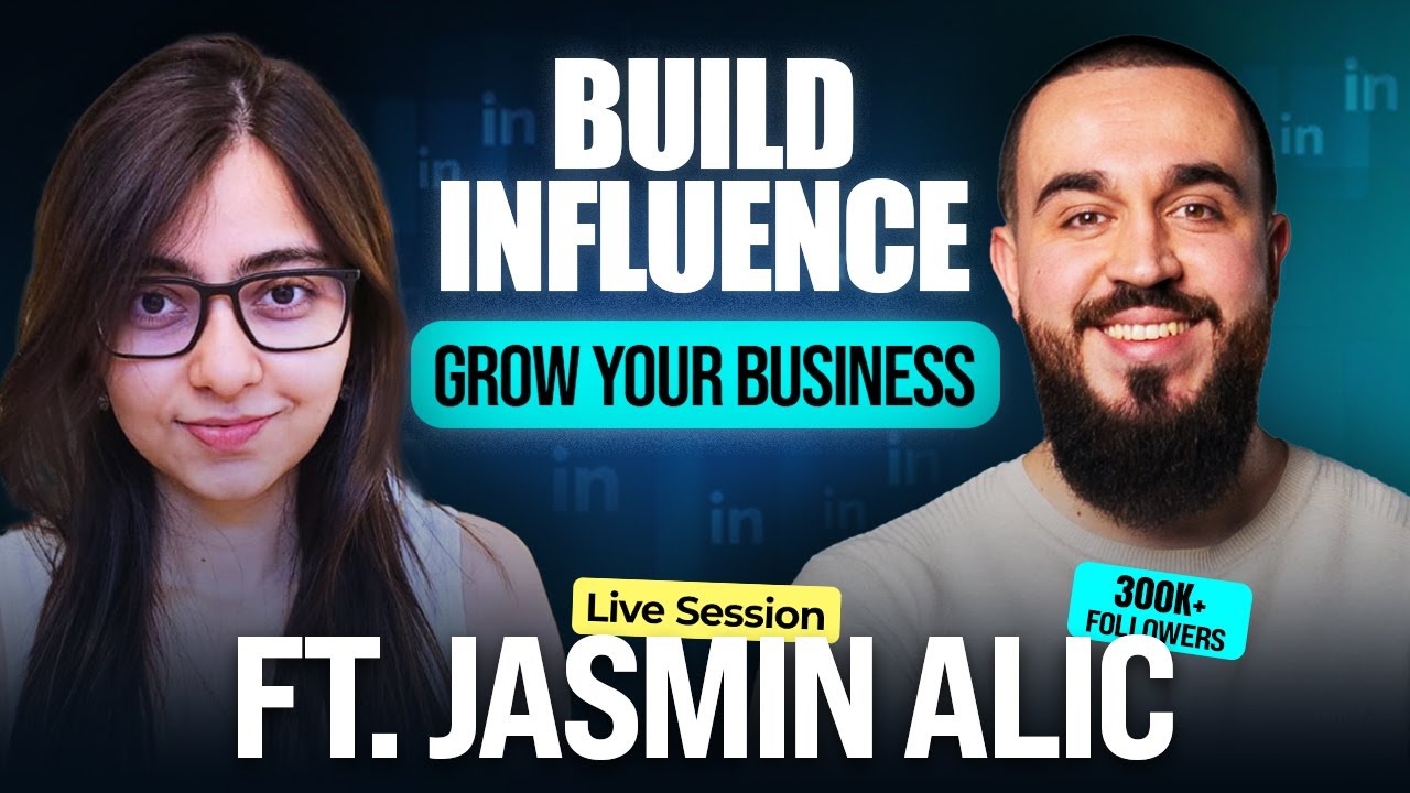 How Jasmin Alic Became LinkedIn’s #1 Creator – Personal Brand Secrets | LinkedIn Masterclass