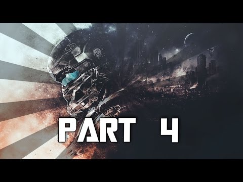 Halo 5 Guardians Legendary CO-OP Campaign Part 4 - MERIDIAN STATION - Campaign Mission 4 (Xbox One)
