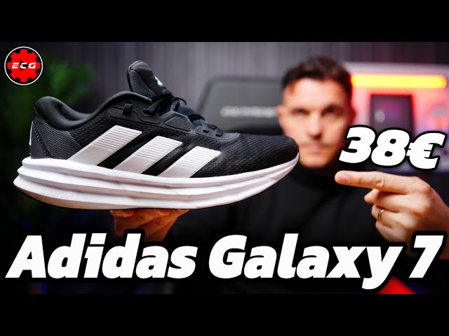 Vídeo relacionado con adidas Hombre Galaxy 7 Running Shoes, Halo Silver/Carbon/Core Black, 42 EU