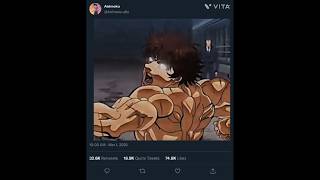 Download lagu BAKI Hanma unlocked Demon 👹 back || Anime short ||  Animoku mp3