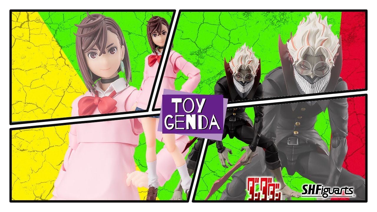 S H Figuarts Momo and Okarun Transformation from "Dandadan"