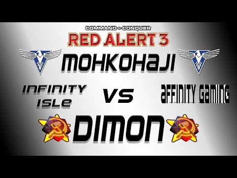 Dimon[S] vs MohKohaji[A] - Infinity Isle - Red Alert 3