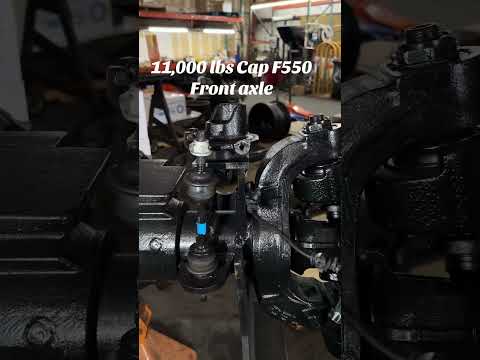 11,000-lb Ford F-550 Font Axle