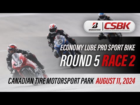 2024 Bridgestone CSBK - Economy Lube Pro Sport Bike Round 5, Race 2 at Canadian Tire Motorsport Park