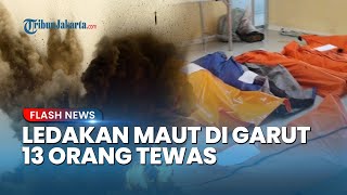 Ledakan Maut di Garut! 13 Orang Tewas Saat Pemusnahan Bom, Warga Berniat Buru Serpihan Amunisi