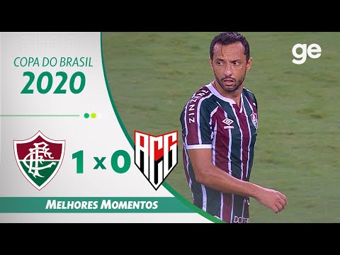 FLUMINENSE 1 X 0 ATLÉTICO-GO | MELHORES MOMENTOS | 4ª  FASE DA COPA DO BRASIL 2020 | ge.globo