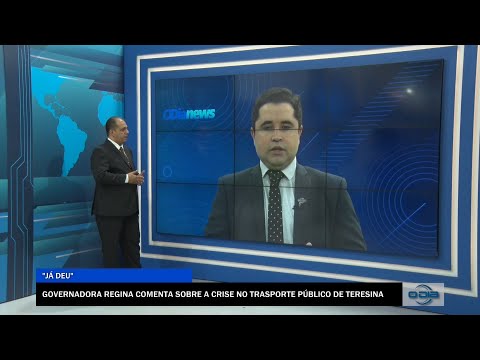 Governadora Regina Sousa comenta sobre transporte público e sobre segundo turno 10 10 2022