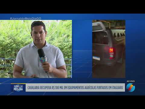 PM recupera equipamentos agrícolas furtados em Itaguaru