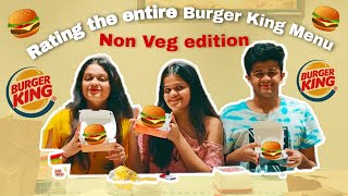 ordered the ENTIRE Burger King menu (Non Veg only) | withloveshivangi