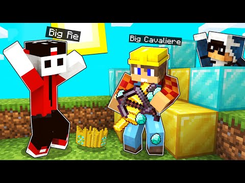 I STOLE FOR THE BIG KING IN THE BIG VANILLA WORLD ON MINECRAFT!!