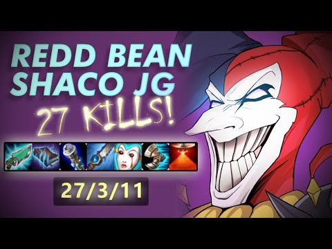 AP Shaco Jungle 27 Kills Full game | KDA 27/3/11 by. Redd Bean Shaco 20200602