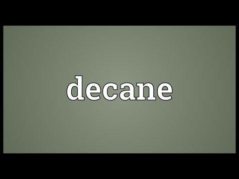 Decane Meaning