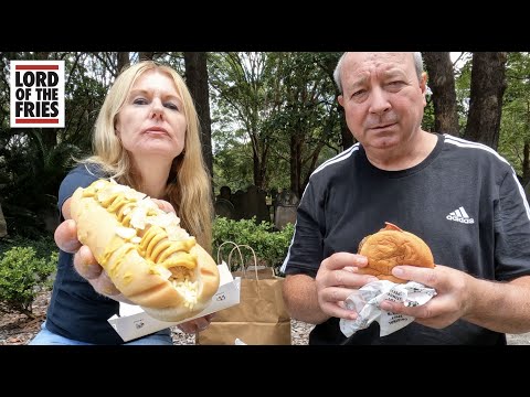 Lord Of The Fries Cemetery Mukbang ft Vegan Dim Sims