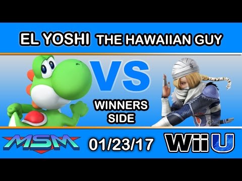 MSM 82 - GO! | El Yoshi (Yoshi) Vs. CLG | VoiD (Hawaiian) Winners Side - Smash Wii U