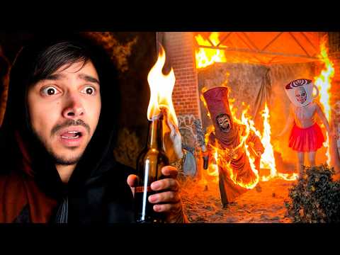 I BURNED DOWN THE HOUSE OF THE DAMNED BRAINROTS ??