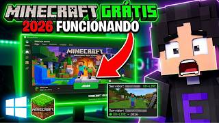 COMO BAIXAR MINECRAFT BEDROCK GRÁTIS NO PC EM MENOS DE 5 MINUTOS (2026)