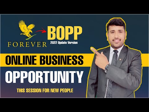 New BOPP Training 2022 | Online Business Opportunity | Forever Living Products