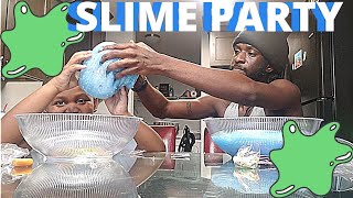 Having A SLIME PARTY (w/ KAM) Its His Birthday!!🥰