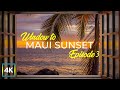 8 HRS Peaceful Window View To Maui Hawaii Relaxing Atmosphere Of Ocean Sunset Waves Sound 3