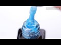 Гель-лак Molekula MARSHMELLOW №02 (полупрозрачный голубой с белыми хлопьями), 6 мл