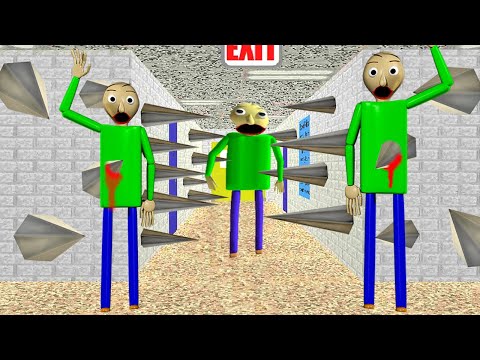 Funny moments in Baldi VS Hello Neighbor and Huggy Wuggy VS Granny || Experiments with Baldi
