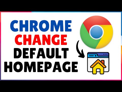 How to Change Default Homepage in Google Chrome Browser | Chrome Startup Settings