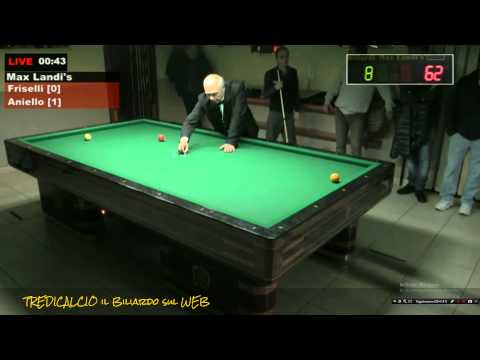 ANIELLO vs FRISELLI - Semifinale 2° TROFEO MAX LANDI'S 10/01/16