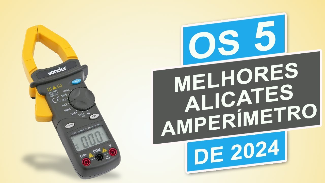 Os 5 Melhores Alicates Amperimetro de 2024 │Bom Custo Benefício