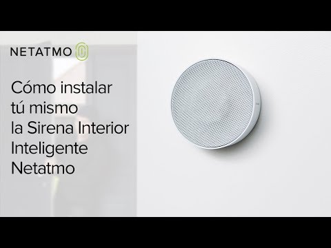thumbnail video image 2 of Sirena Inteligente Netatmo Bticino para Interior NIS01-EU, 2 of 5