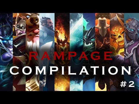RAMPAGE Compilation Dota 2 Pro Player #2