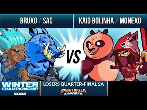 Bruxo & SAC vs Kaio Bolinha & Monexo - Losers Quarter-Finals - Winter Championship 2022 - SA 2v2