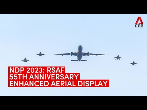 National Day Parade 2023: RSAF's 55th anniversary aerial display