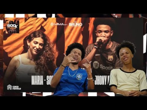 (RIVALIDADE ) JHONY, NEO E MT X MARIA, SOFIA E GRAFITEH | React [Coliseu - EDIÇÃO 500K]