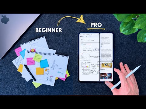 The Ultimate iPad Note-Taking System (That Actually Works)