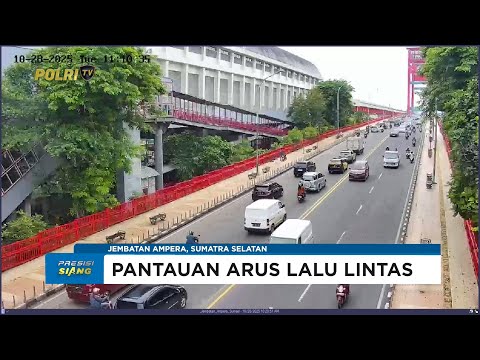 NTMC POLRI - PANTAUAN ARUS LALU LINTAS SIANG 28/10/2025
