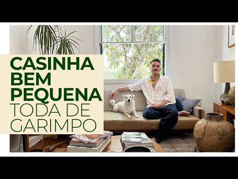 CASA BEM PEQUENA DECORADA COM TALENTO IMENSO - GARIMPOS EM DECORAÇÃO PRÁTICA, ECONÔMICA E COM ESTILO