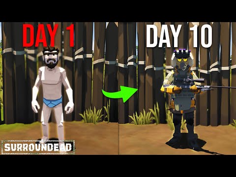 I Attempted NIGHTMARE PERMADEATH in SurrounDead... (THE SUPERCUT!)