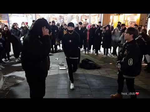 180110 홍대공연 디오비(dob) / 방탄소년단(BTS) - DNA