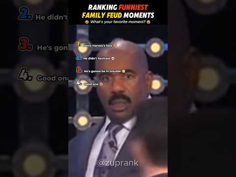 Ranking FUNNIEST Family Feud Moments! #usa