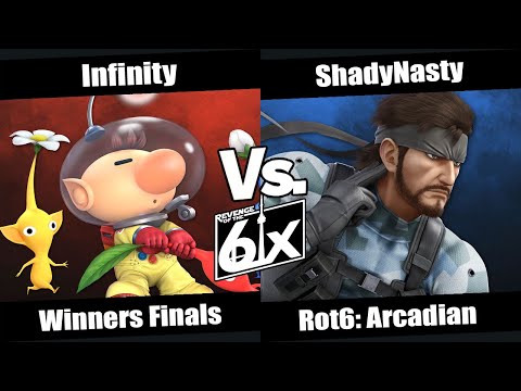 ROT6 Arcadian Winners Finals - Infinity (Olimar) vs ShadyNasty (Snake) SSBU Singles