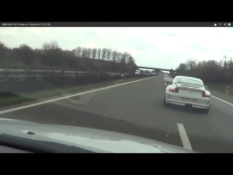 BMW M6 V10 G-Power vs. Porsche 911 GT3
