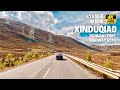 driving in xinduqiao best scenery along sichuan tibet highway g318