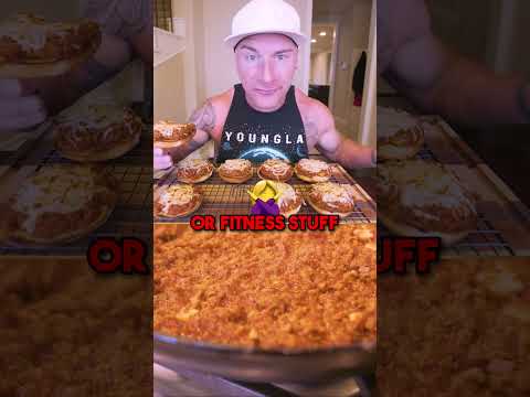 188 Calorie Pizza Burgers!? 🤔